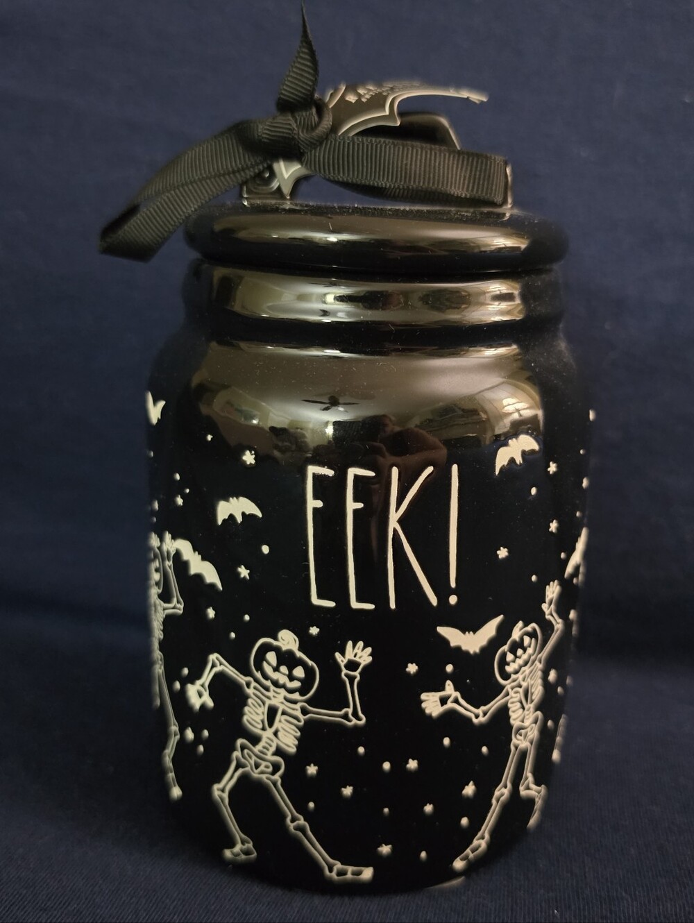 Rae Dunn Eek Ceramic Food Canister